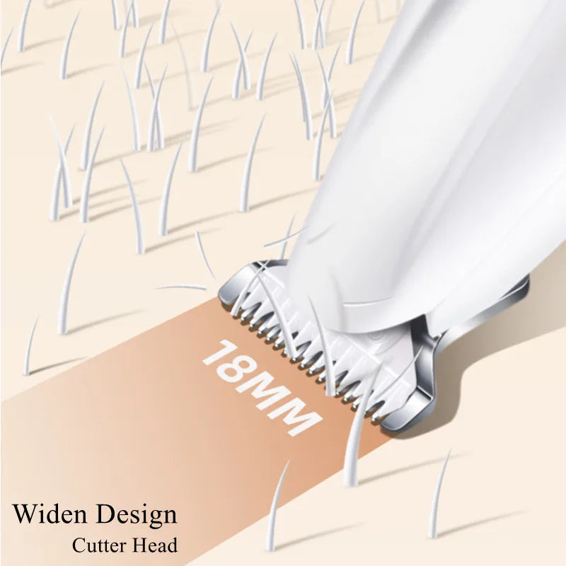 Ultimate Pet Grooming Set: Electric Clipper with LED Light for Effortless Grooming of Dogs and Cats